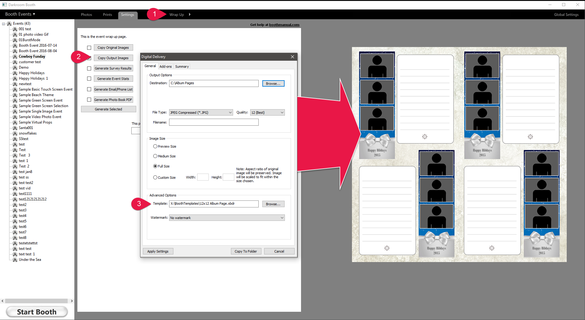 A Wise Idea – Save prints as Album Pages - Darkroom Software