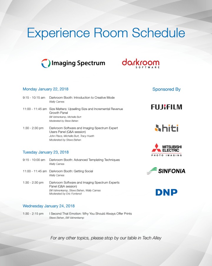 Darkroom Software at 2018 PBPI Academy Darkroom Software